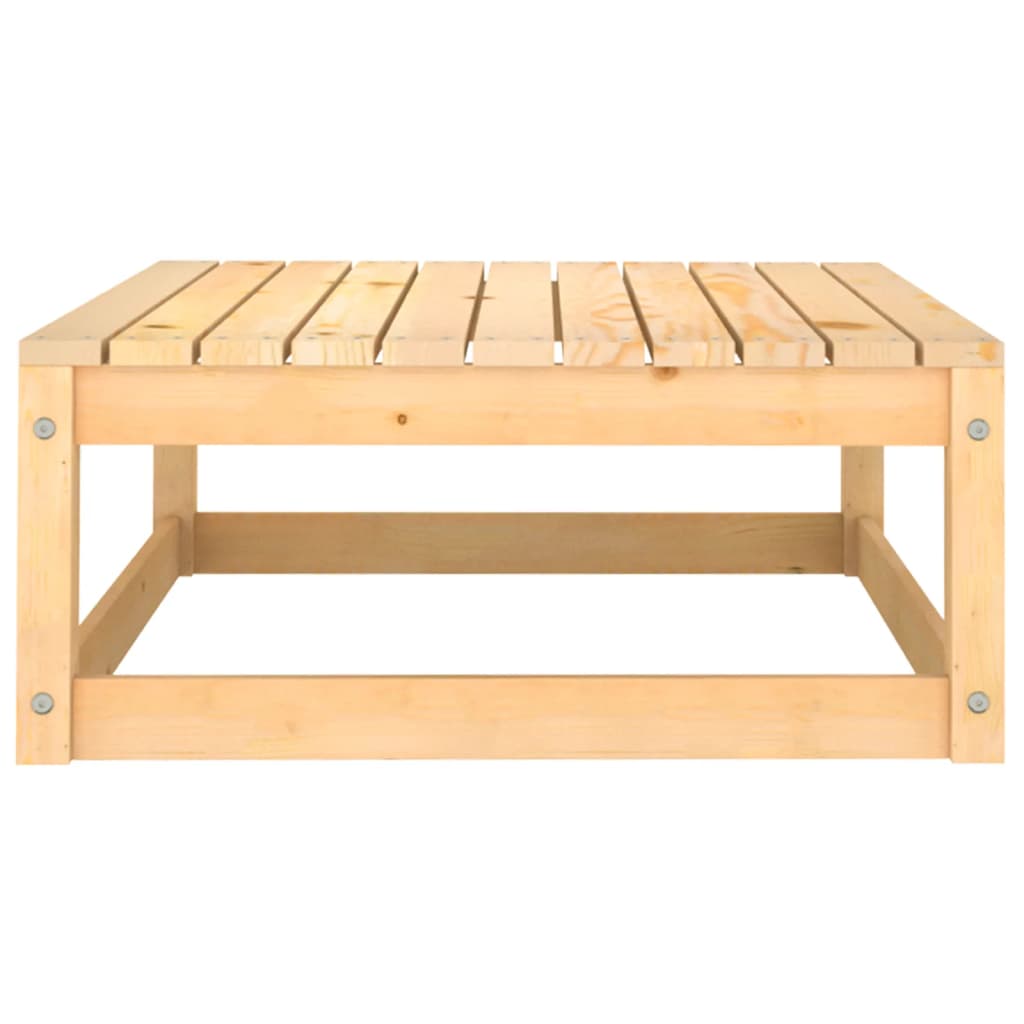 5-tlg. Garten-Lounge-Set mit Kissen Kiefer Massivholz